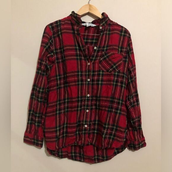Old Navy | The Classic Shirt - Red Plaid - Picture 2 of 5
